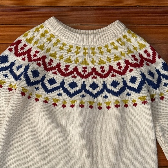 J. Crew Faire Isle Crewneck Ski Sweater XS - Picture 2 of 7